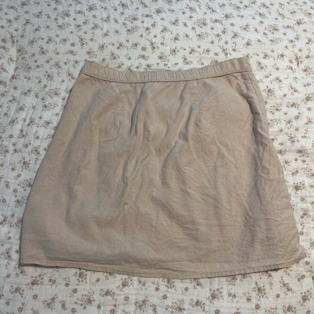 Abercrombie & Fitch Tan Mini Skirt - Picture 4 of 7